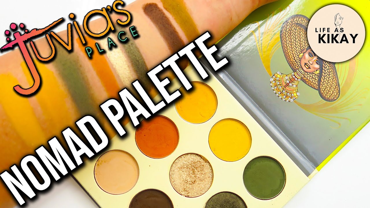 Juvia's Place Nomad Palette Swatches