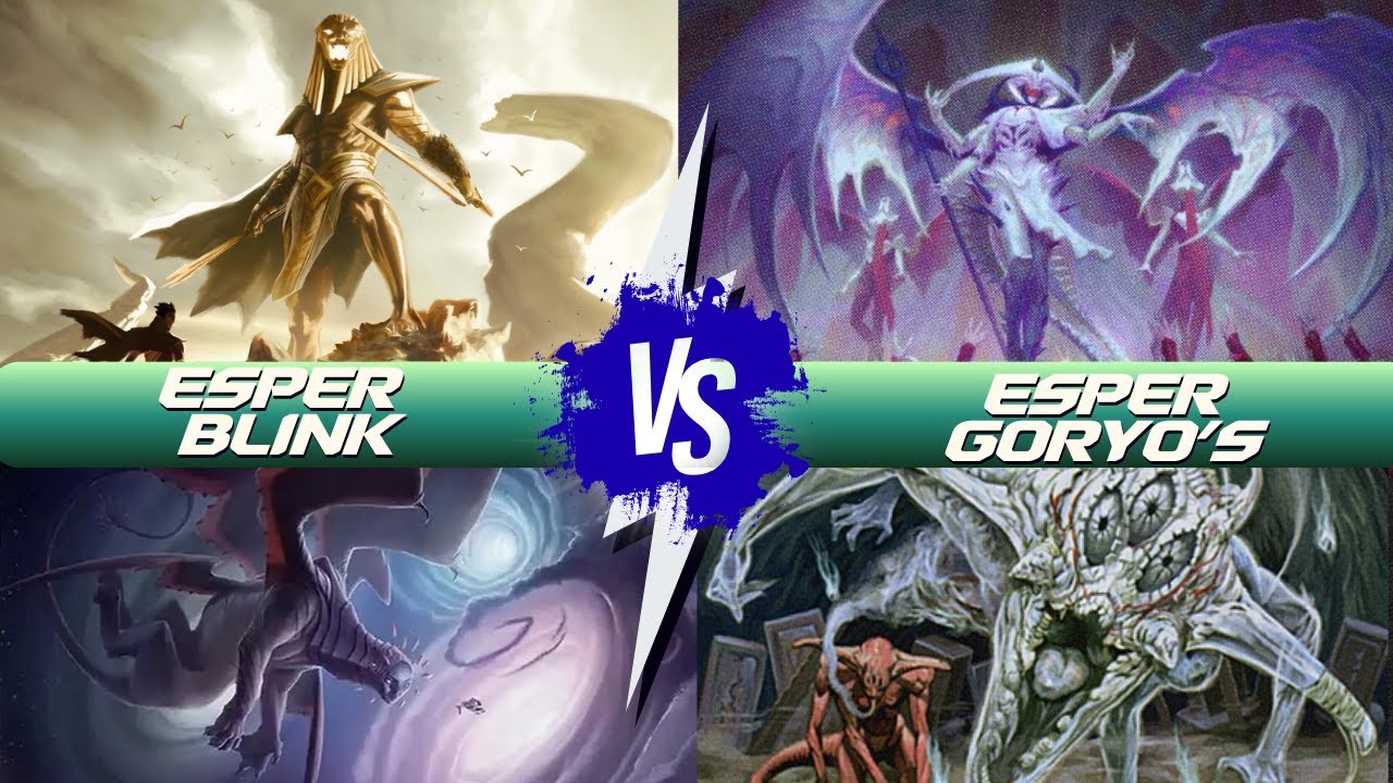 Esper Blink vs Esper Goryo's Modern Paper Gameplay