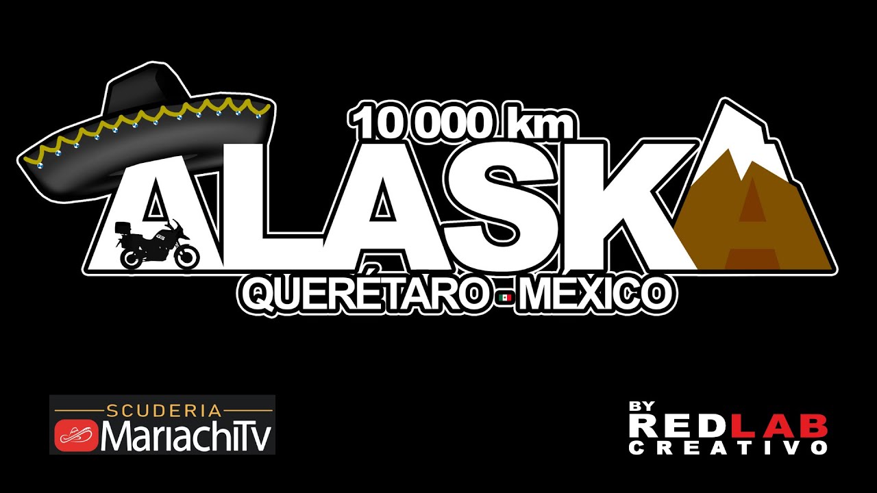México - Alaska en moto, 21 días, 10 mil km.