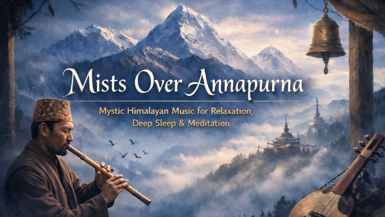 Mists Over Annapurna 🏔️ | Mystic Himalayan Music for 🌙 Deep Sleep & Meditation