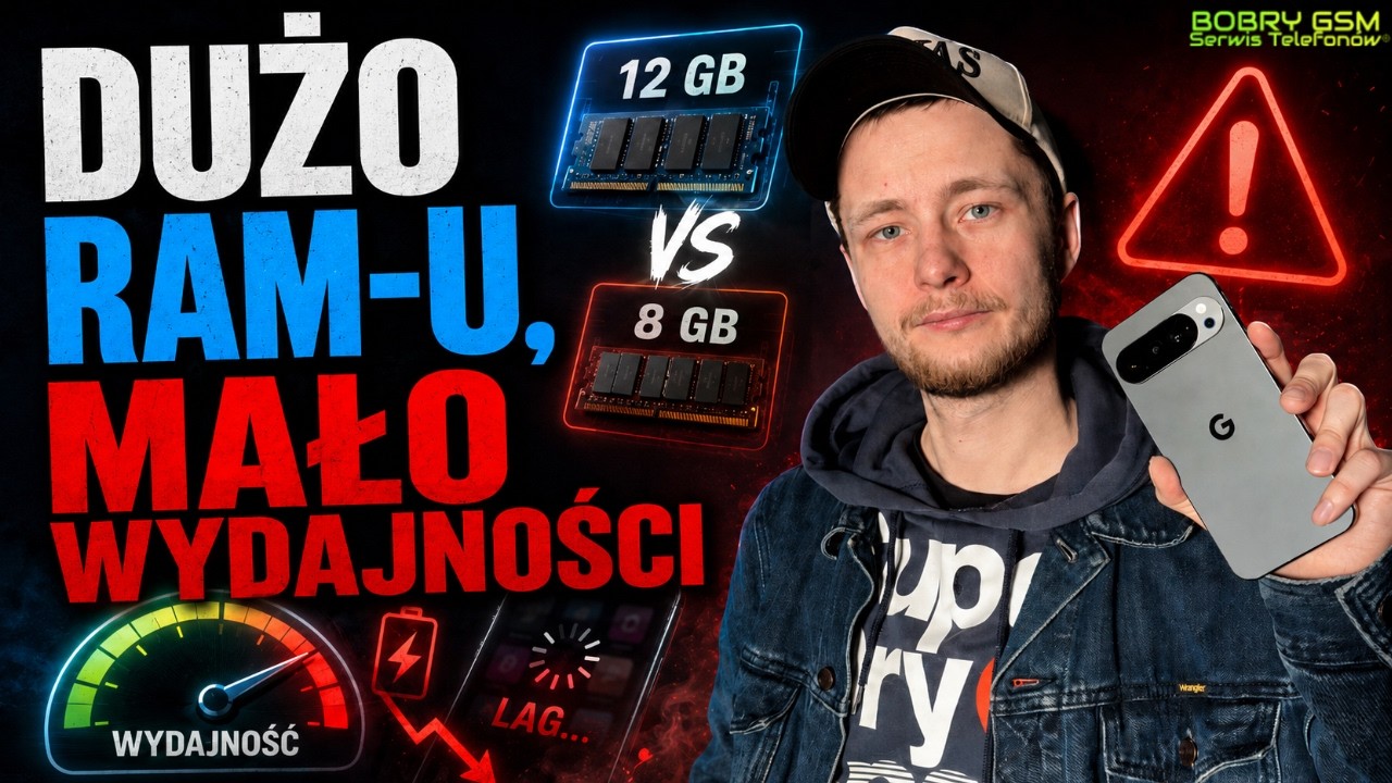 Więcej RAM-u nie oznacza szybszego telefonu