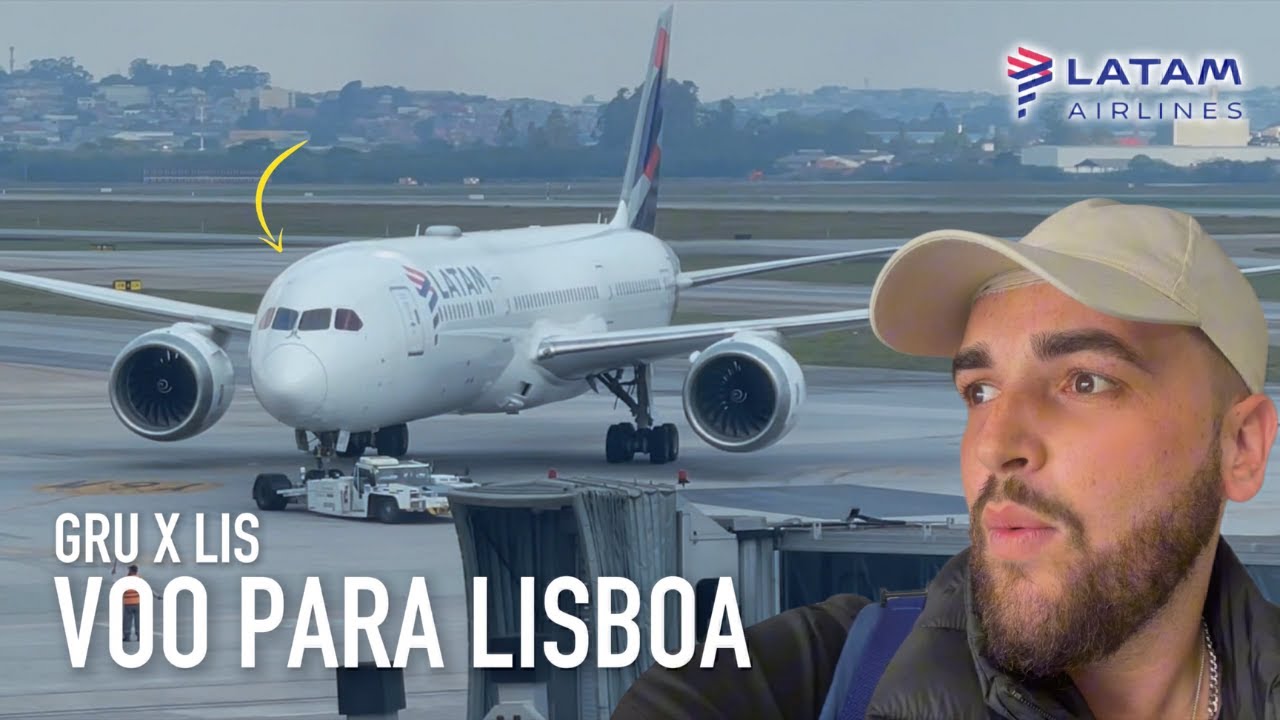 Viagem de São Paulo a Lisboa com a Latam | Minha experiência a bordo do Boeing 777-300