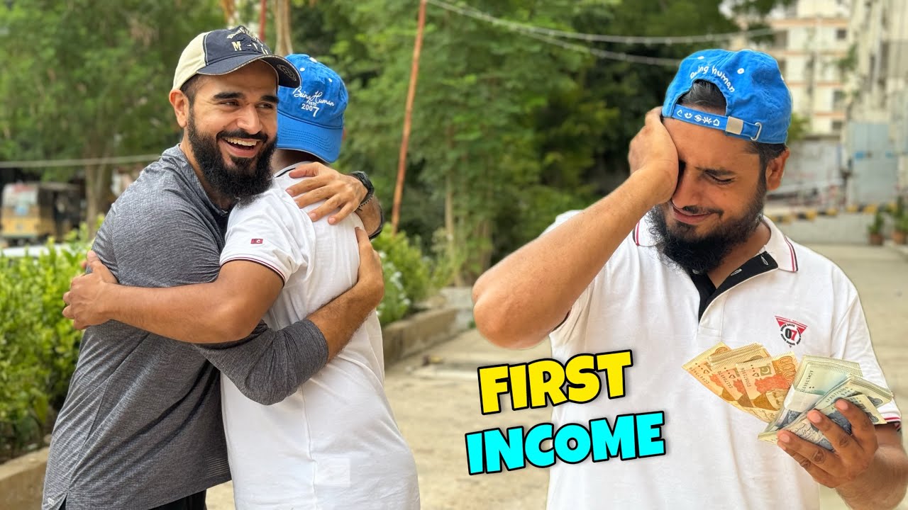 First income ki khushi 🤑💰 kitne paise miley ?