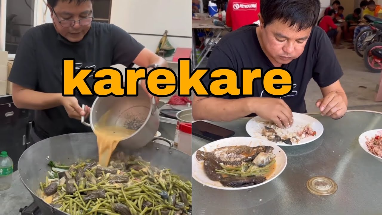 pinagluto ko ng karekare tilapya mga tao ko
