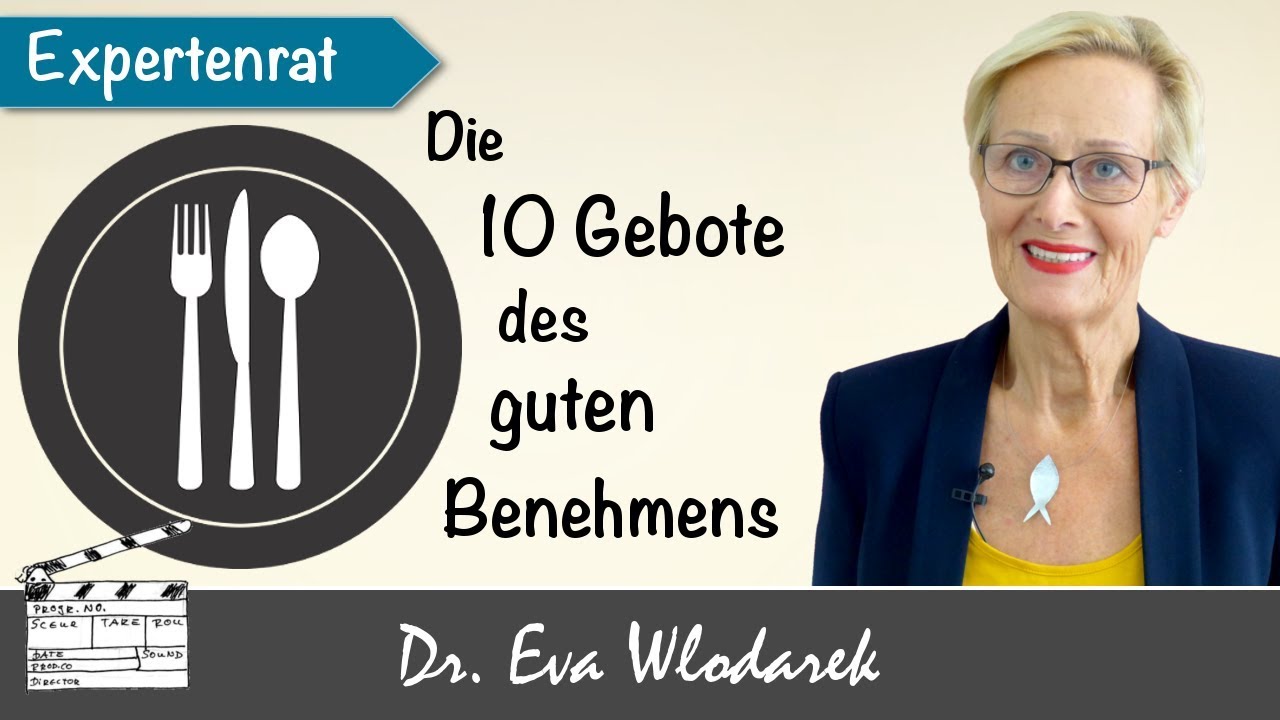 10 Gebote guten Benehmens. So kommen Sie überall bestens an.