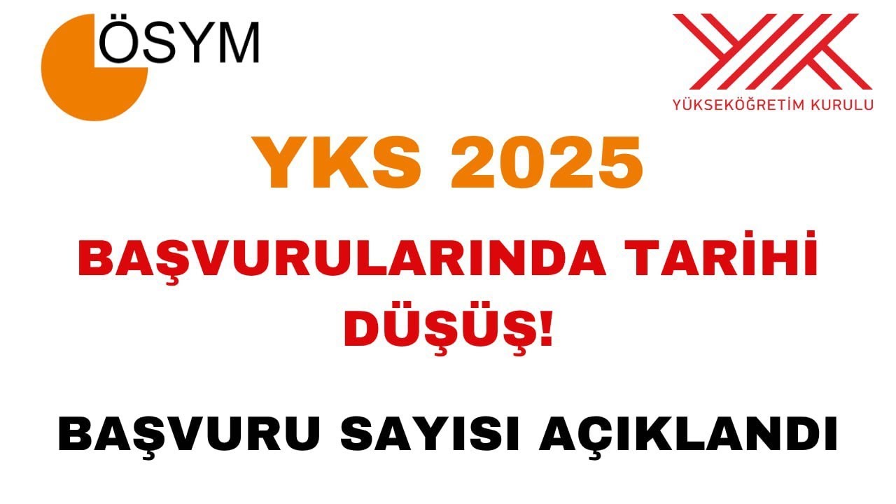 YKS 2025 BAŞVURU SAYISI AÇIKLANDI! Yığılma Olur mu? Sınav Nasıl Olur?