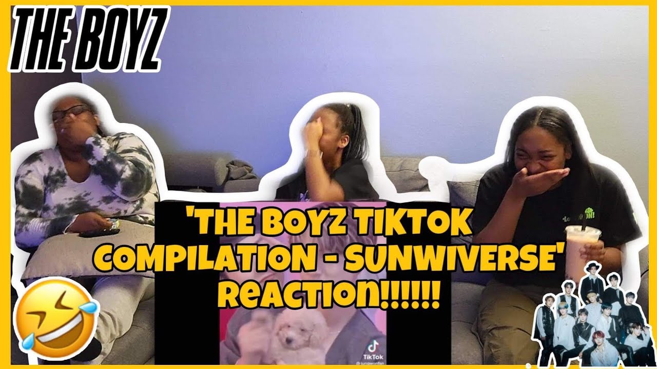 THE BOYZ TIKTOK COMPILATION BY SUNWIVERSE REACTION!!!!!!!!!!!