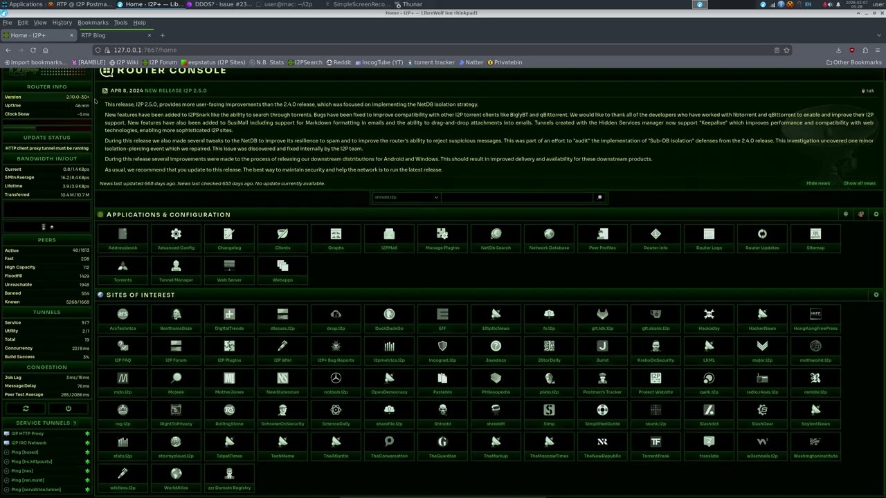 I2P Denial Of Service Attack