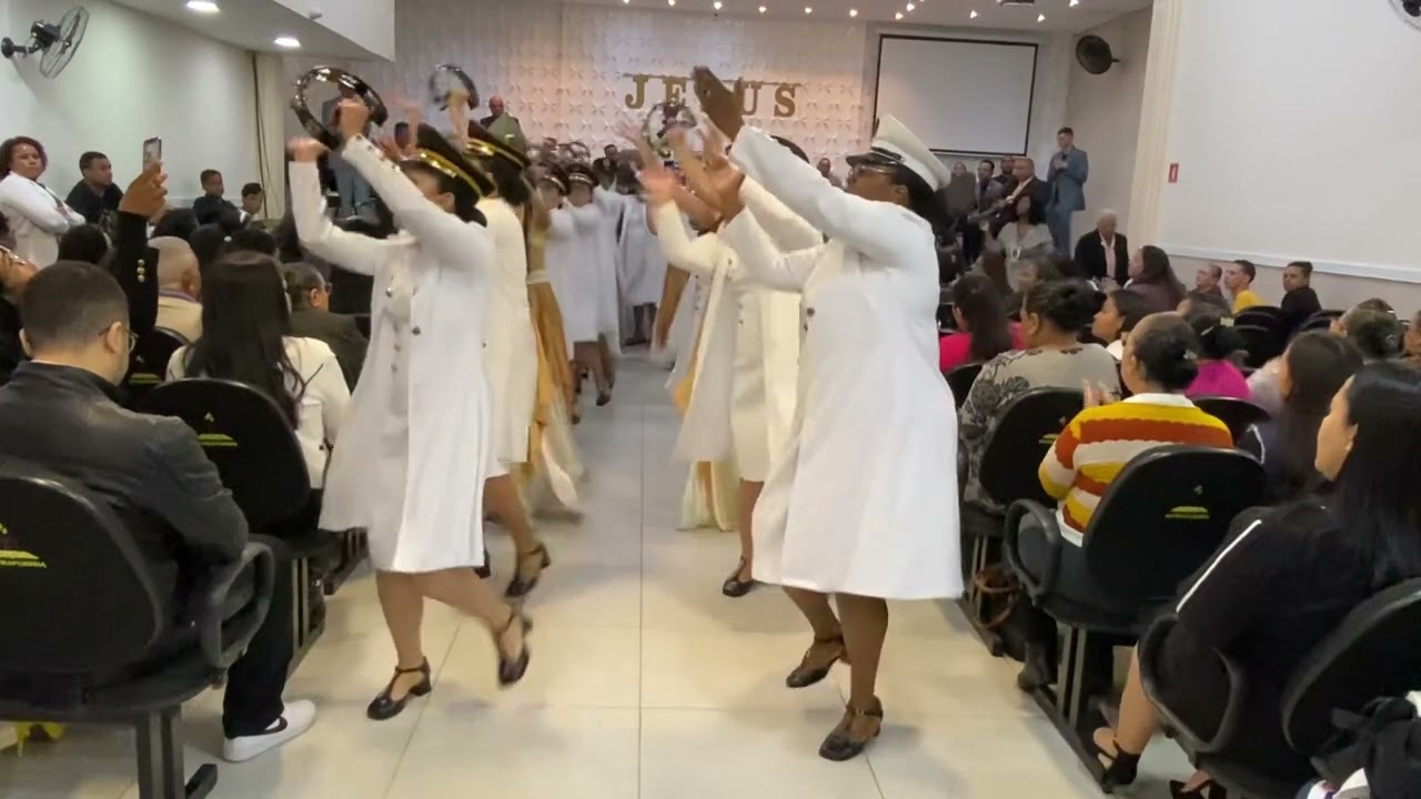 🔥 AD Piraporinha, Festividade 38 anos na presença de Deus￼￼.Exército de Mulheres.