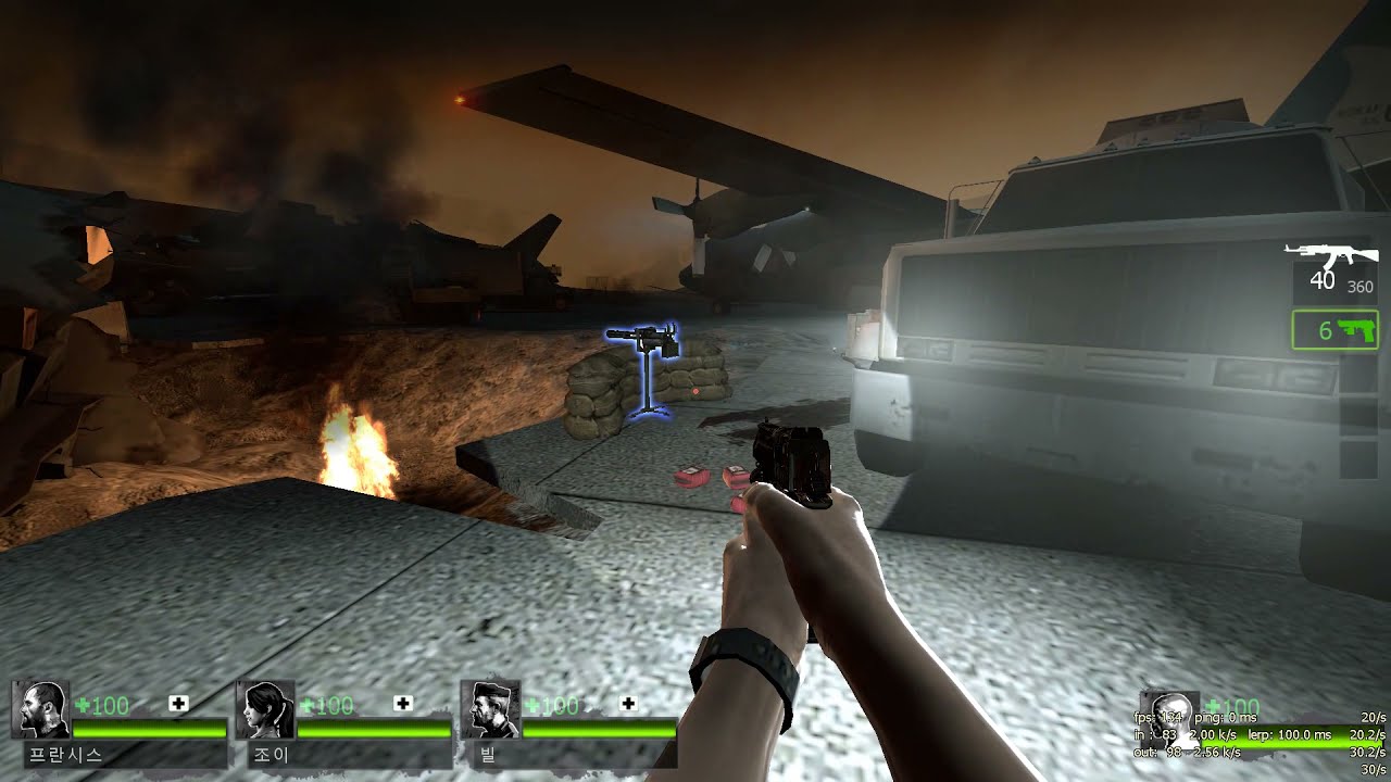 l4d2 dead air minigun trick