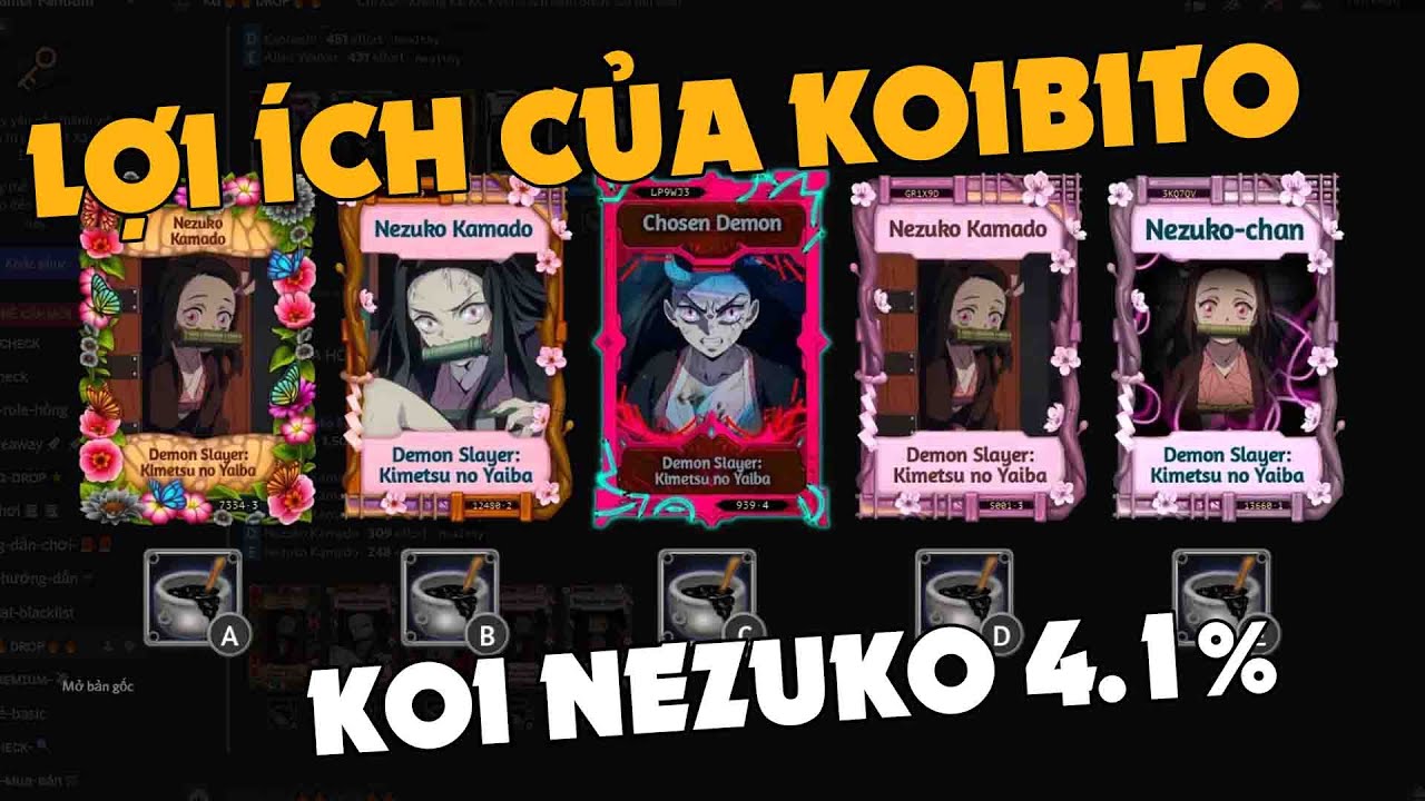 Lợi Ích Của KOIBITO trong Game KARUTA Discord