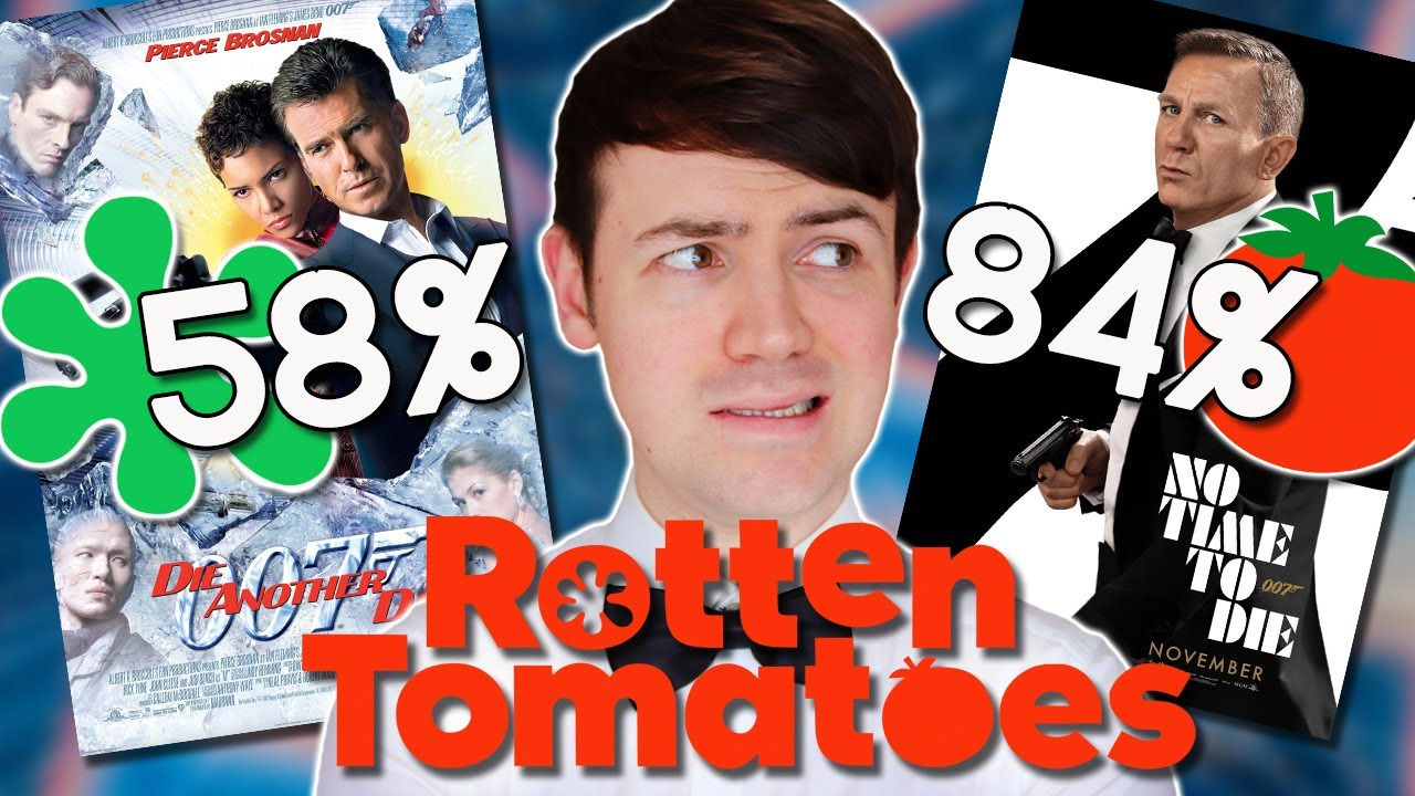 Рейтинг фильмов о Джеймсе Бонде на Rotten Tomatoes | Какие фильмы об 007 свежие, а какие — гнилые?