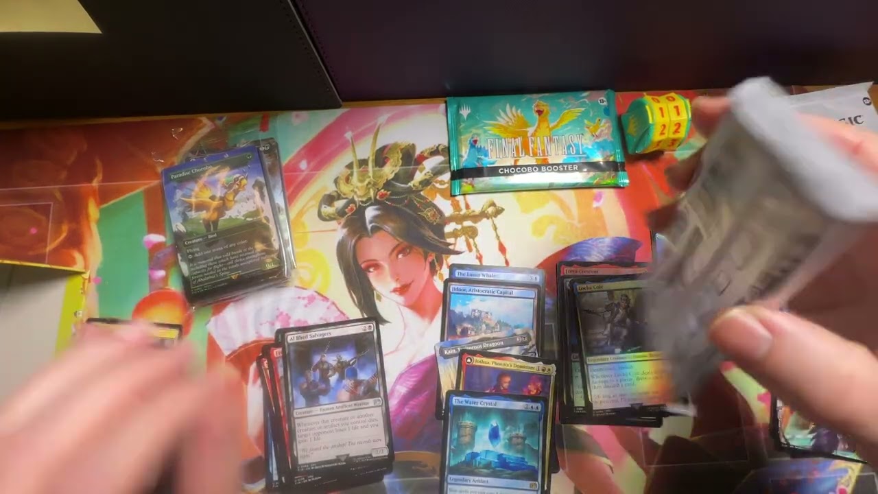 Открытие набора Magic The Gathering Final Fantasy Chocobo Bundle #2 #mtg #finalfantasy