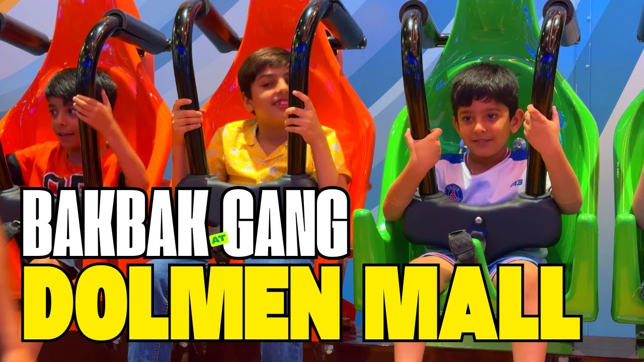 BakBak Gang at Dolmen Mall Lahore | Bhool Bhulayan Maze, Illusion Show & Sindbad Fun 🎡🍭