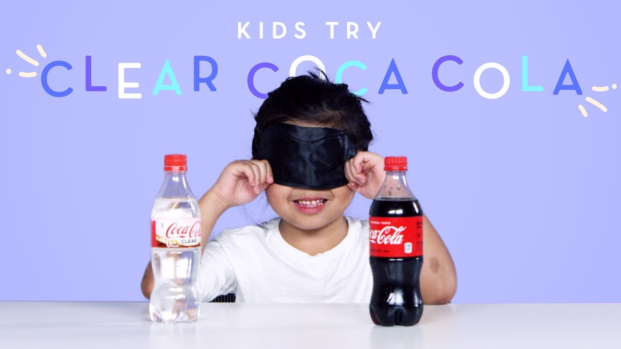 Kids Try Clear Coca Cola | Kids Try | HiHo Kids
