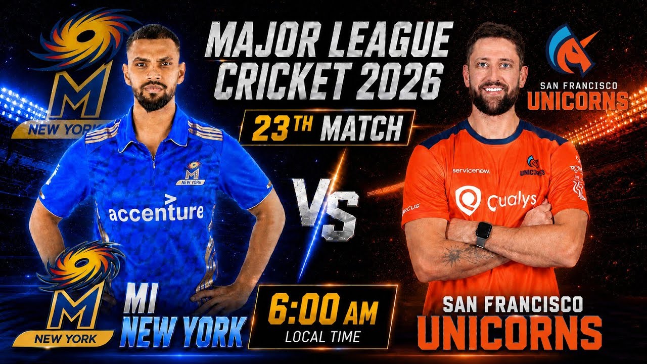 MINY VS SFU 🔥|| 23rd MATCH 🍀|| MINY VS SFU DREAM 11 PREDICTION & PLAYING 11 👌|| #mlc2026