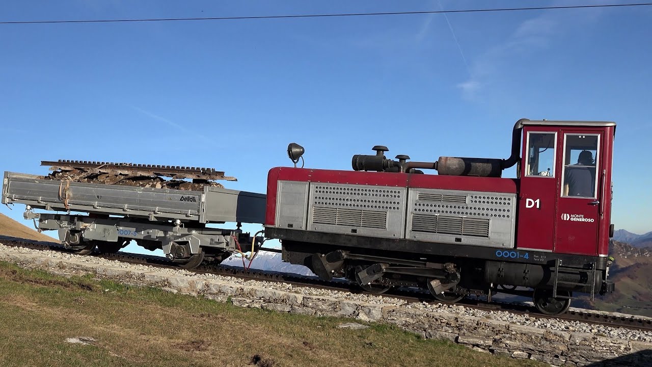 Ferrovia Monte Generoso: Hm 2/3 Nr. 1 – Vom Dampf zur Diesel-Power