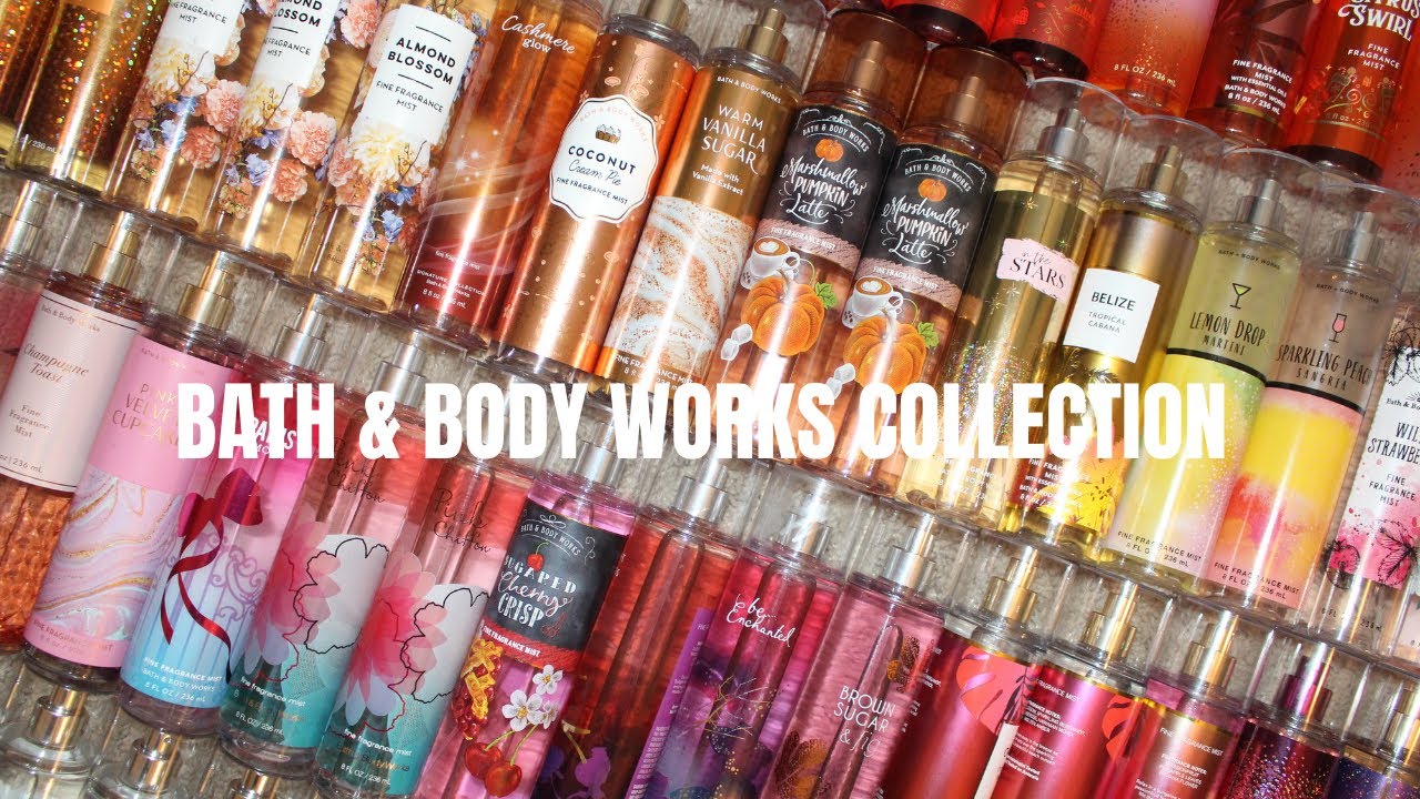 MY HUGE BATH AND BODY WORKS COLLECTION!