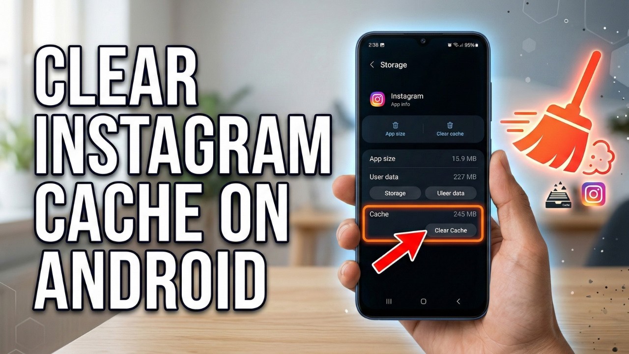 Clear Instagram Cache On Android - Fix App Lag & Free Up Storage Easily