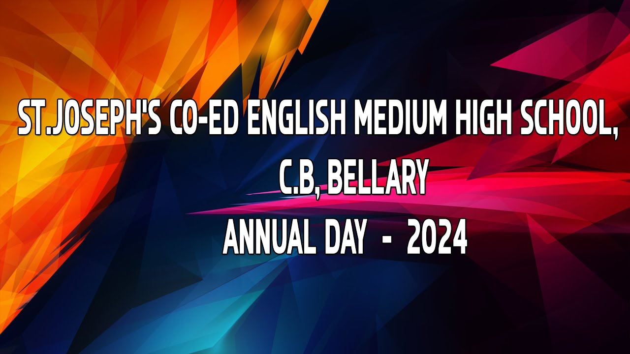 St. Josephs Co-ed English Medium High School