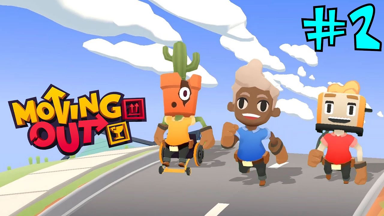 Moving Out Gameplay Walkthrough - Part 2 Full Game | PS4 Pro