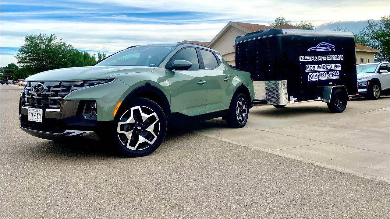 My Mobile Detailing Trailer Setup Tour 