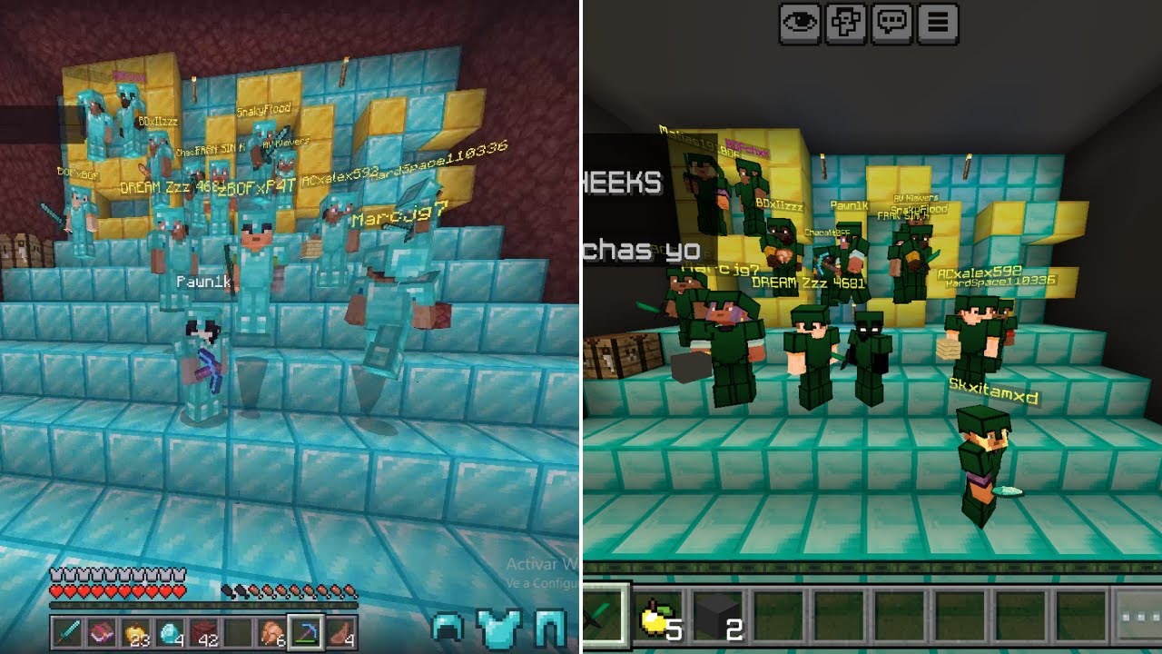 BOF против THO | War Sm22 | Minecraft Lifeboat Survival Mode
