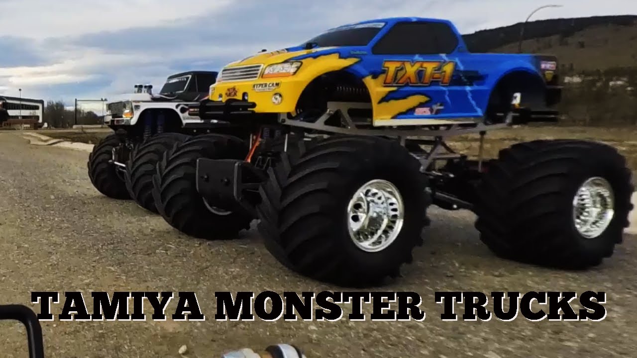 Tamiya TXT-1 and the  SUPER CLODBUSTER