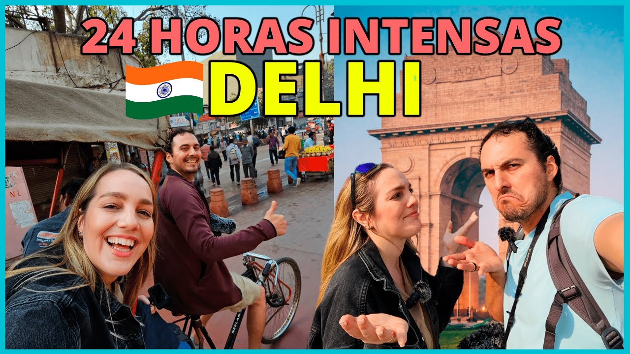 Las DOS CARAS de DELHI en UN DÍA DEMASIADO INTENSO 😲 INDIA