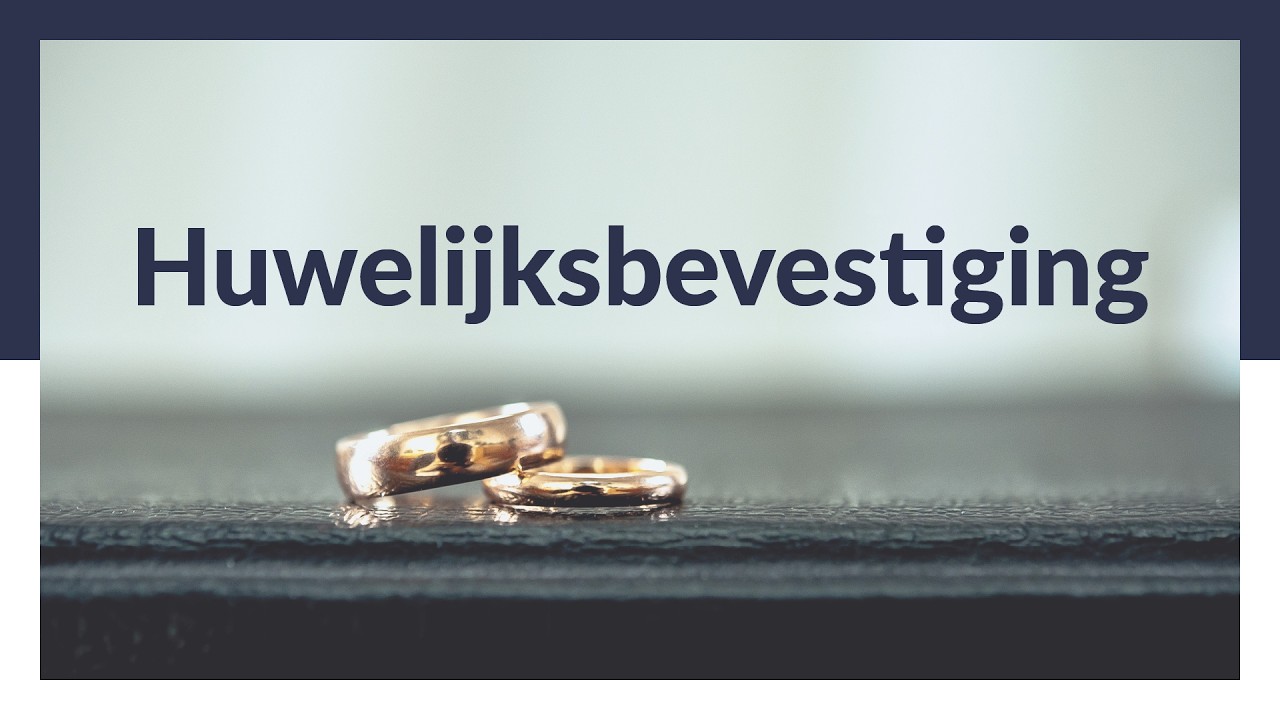 Huwelijksbevestiging Bruidspaar Marcelis - Verhoef