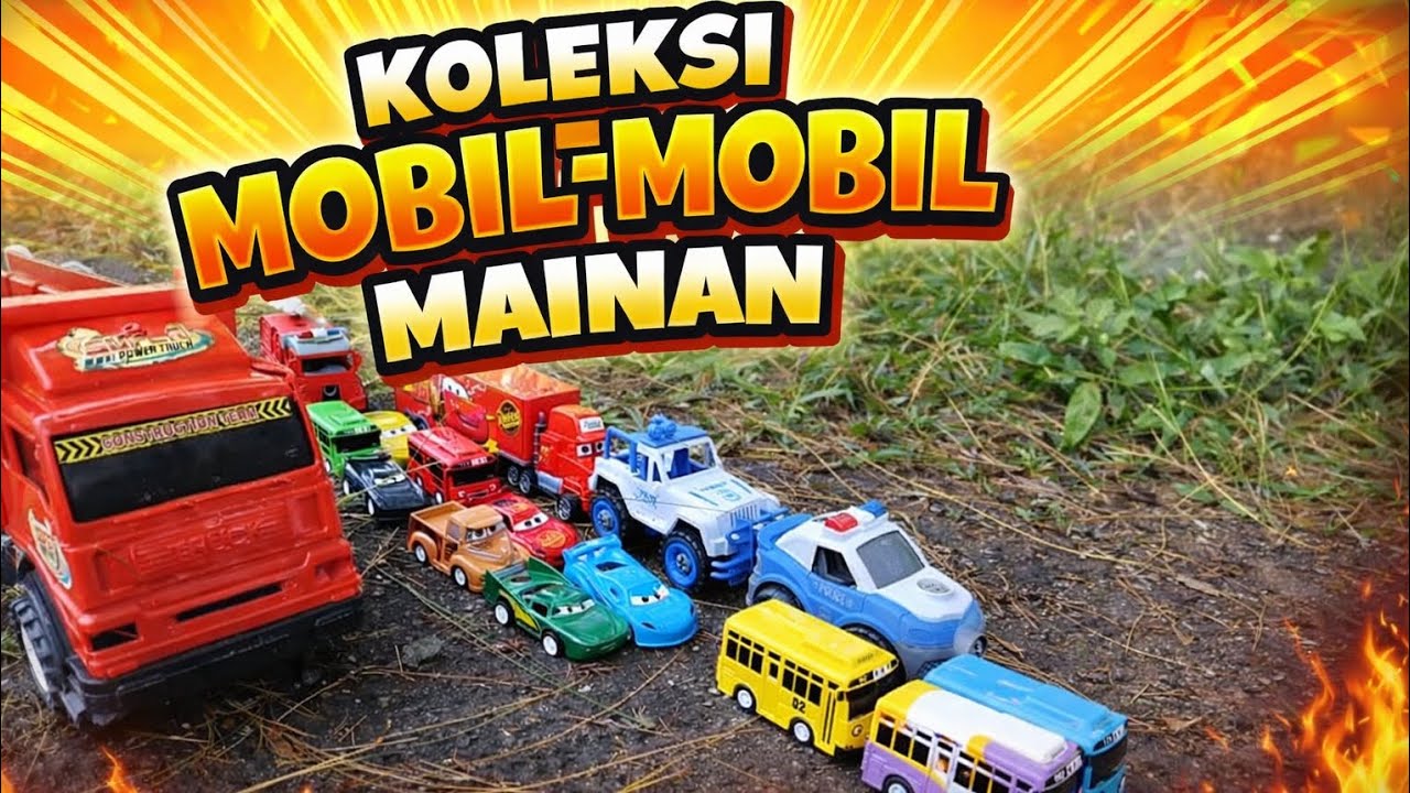 Mobil-Mobil Mainan Berkumpul! Seru Banget Lihatnya! 
