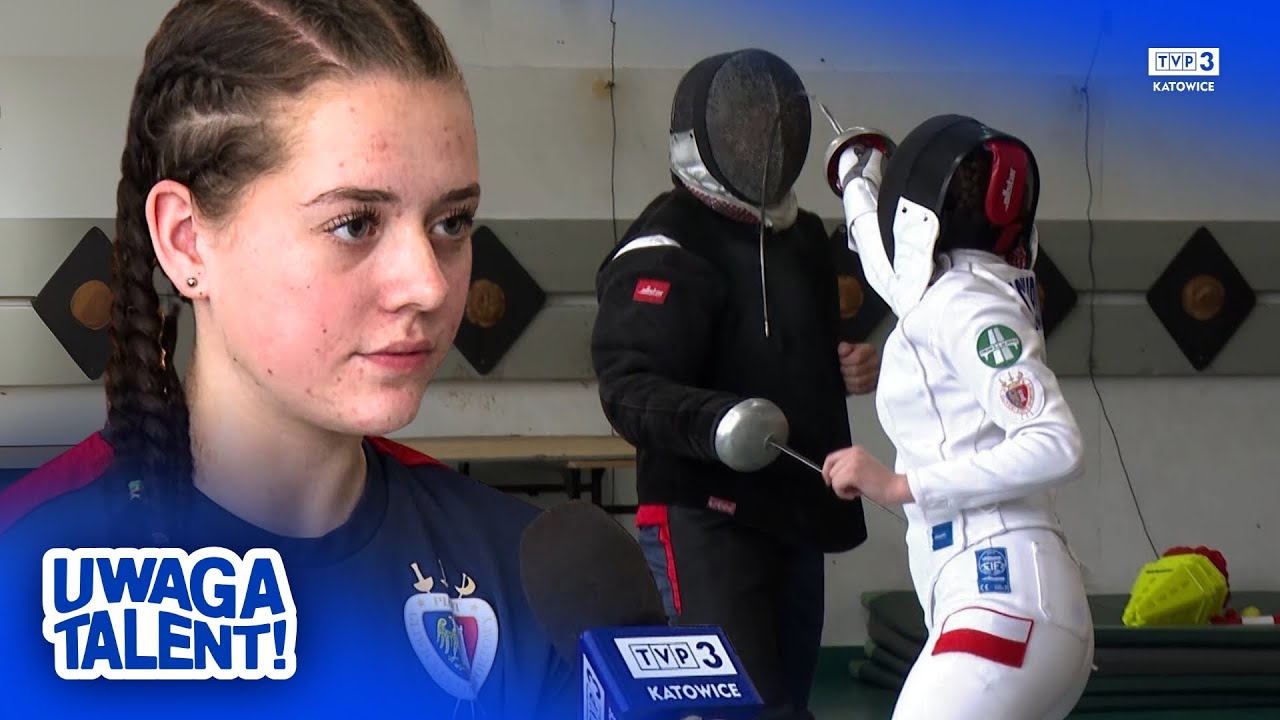 SZPADZISTKA z Gliwic &ndash; młody talent polskiej szermierki! | UWAGA TALENT! #7