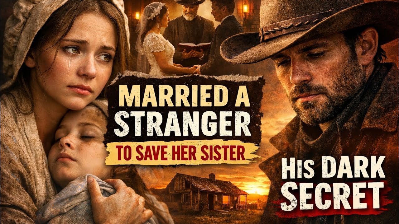 She Married a Stranger to Save Her Sister — Then He Revealed a Dark Secret | Emotional Western Story