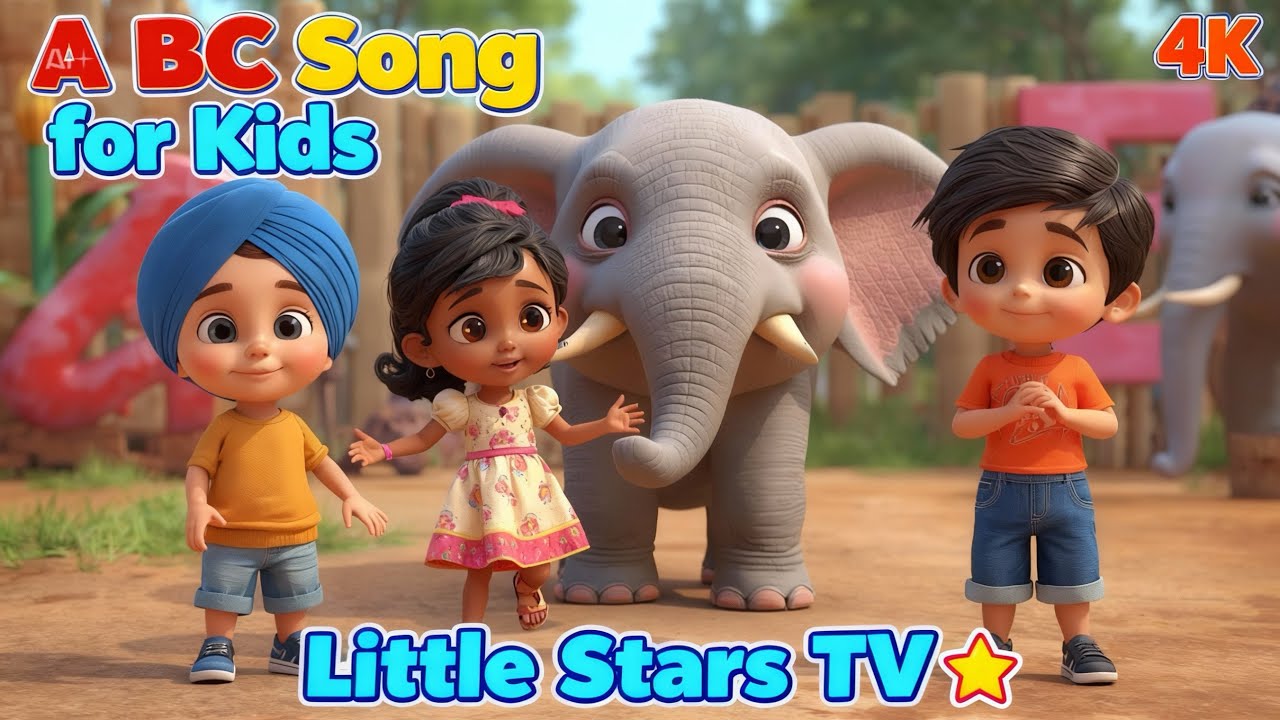 ABC Song for Kids | Learn A–Z with Cute Sikh Kids | Alphabet Rhyme