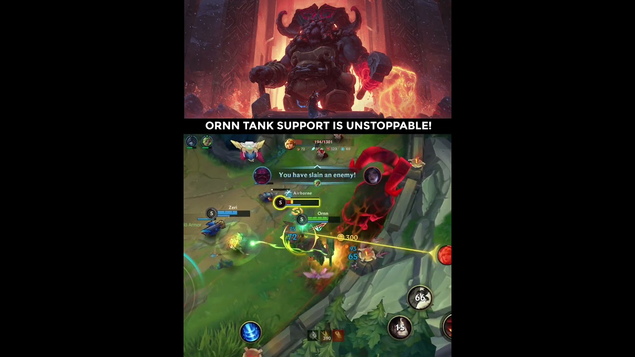 Tank Ornn Support is so underrated but STRONG!