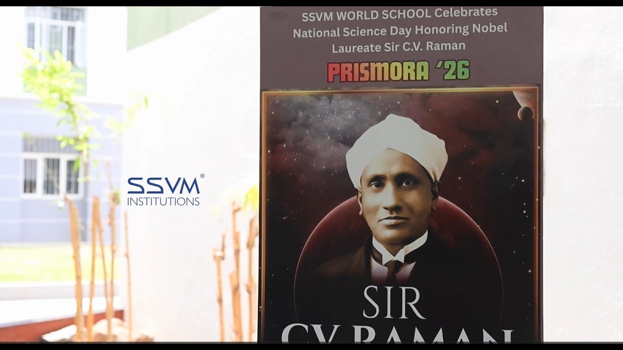 Школа SSVM World School отмечает Национальный день науки | PRISMORA 2026