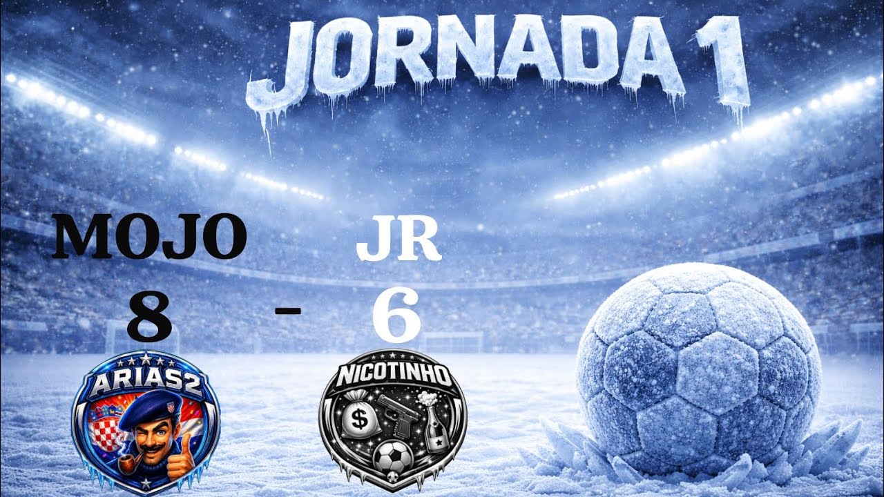 JORNADA 1⚽️ LA PAVA STADIUM 14/08/2025 ⚫️MOJO 8-6 ROBERTO⚪️ TEMPORADA 25/26 FUTBOL 5⚽️