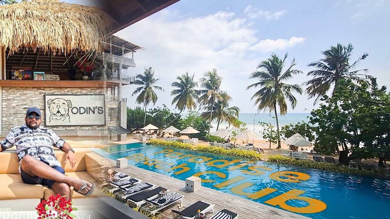 නිවාඩුවට chill කරන්න යමු මිරිස්ස | Paradise Beach Club Mirissa 🌴🏄🏻‍♀️🌊