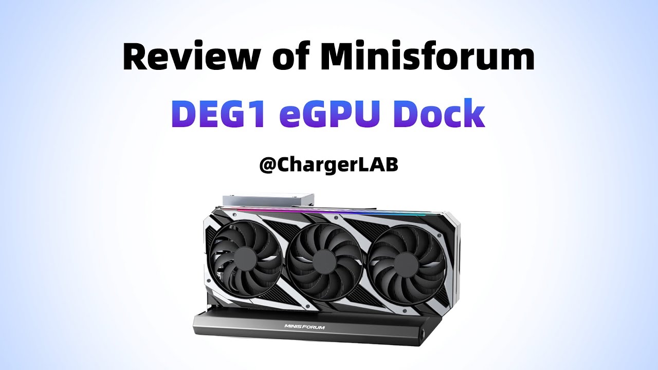 Обзор док-станции Minisforum DEG1 eGPU