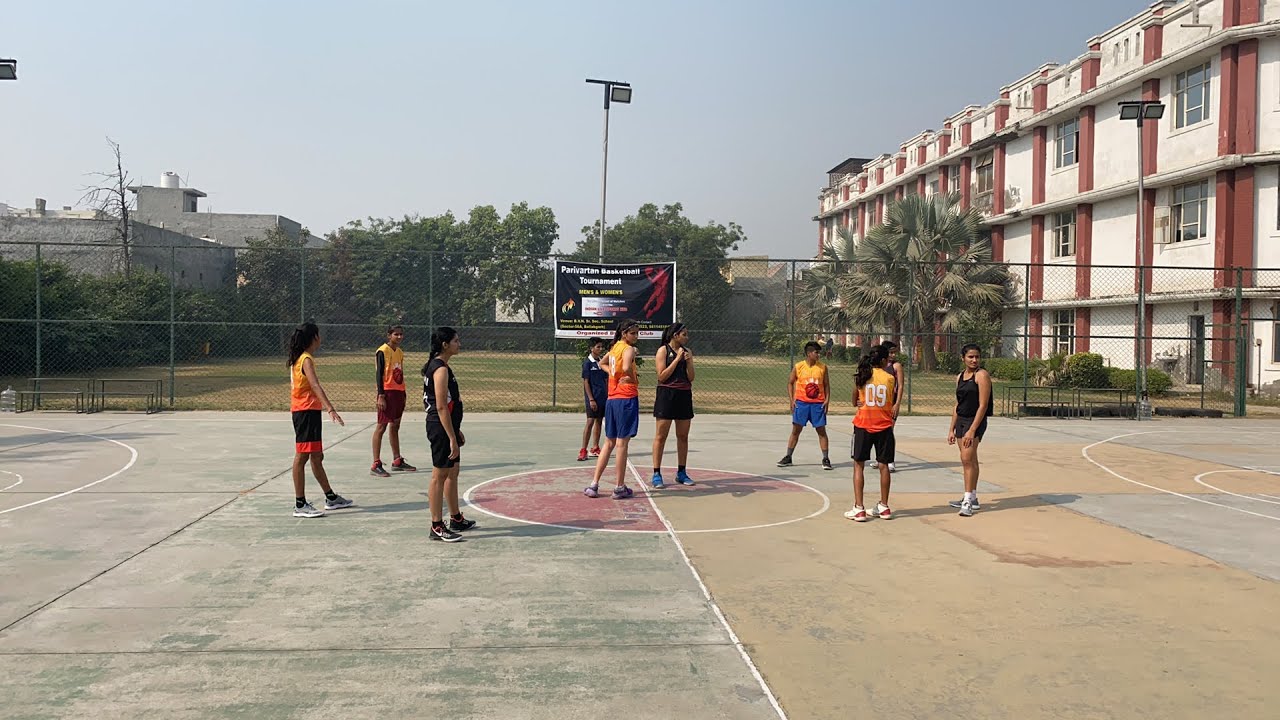 Delhi VS Sonipat Girls Basketball match