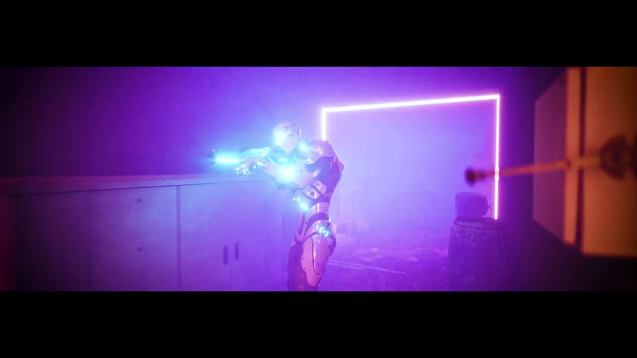 Wraith Walking Down a Hallway