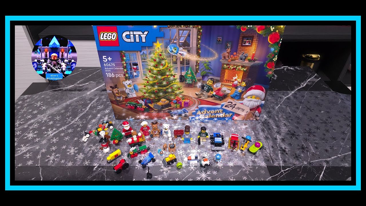 REVIEW LEGO CITY - CHRISTMAS ADVENT CALENDAR 2025 / 4K /