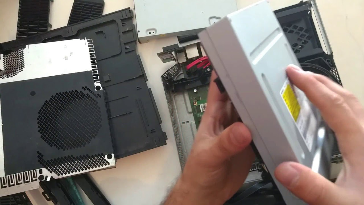 Como abrir xbox 360 completo, Desmontagem e montagem