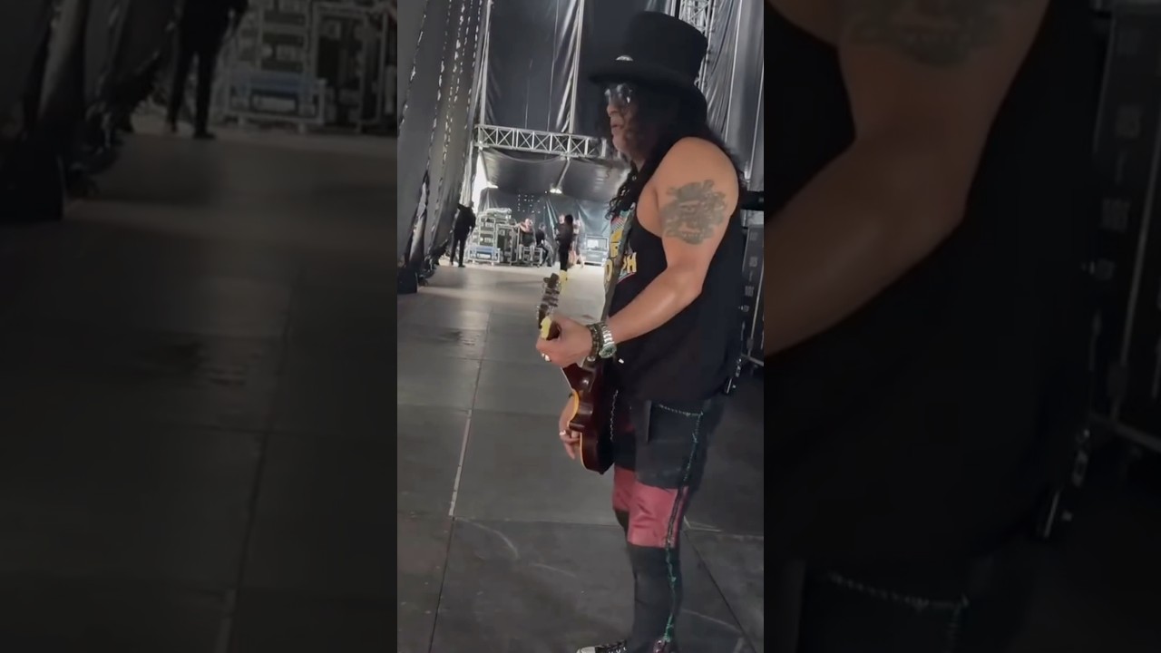 Look what happened during the Guns N&rsquo; Roses show in Czechia #gunsnroses