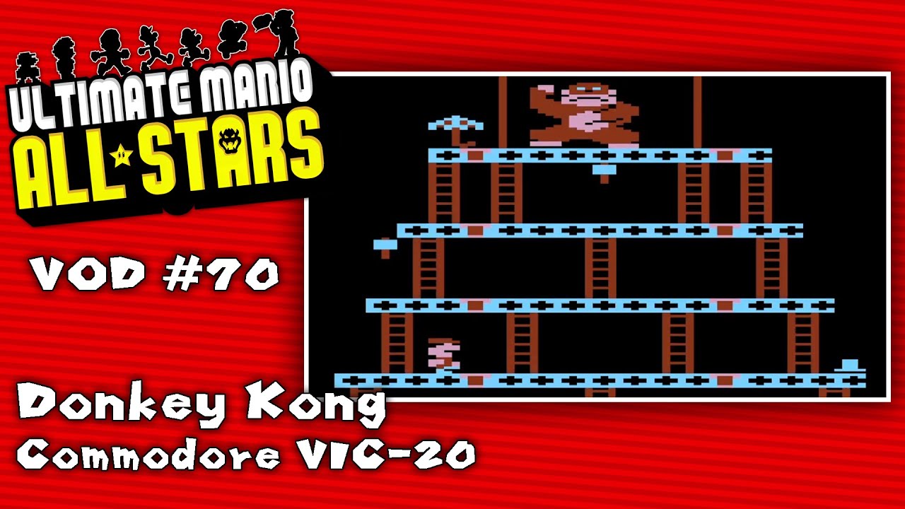 Donkey Kong - Commodore VIC-20 (UMAS 33)