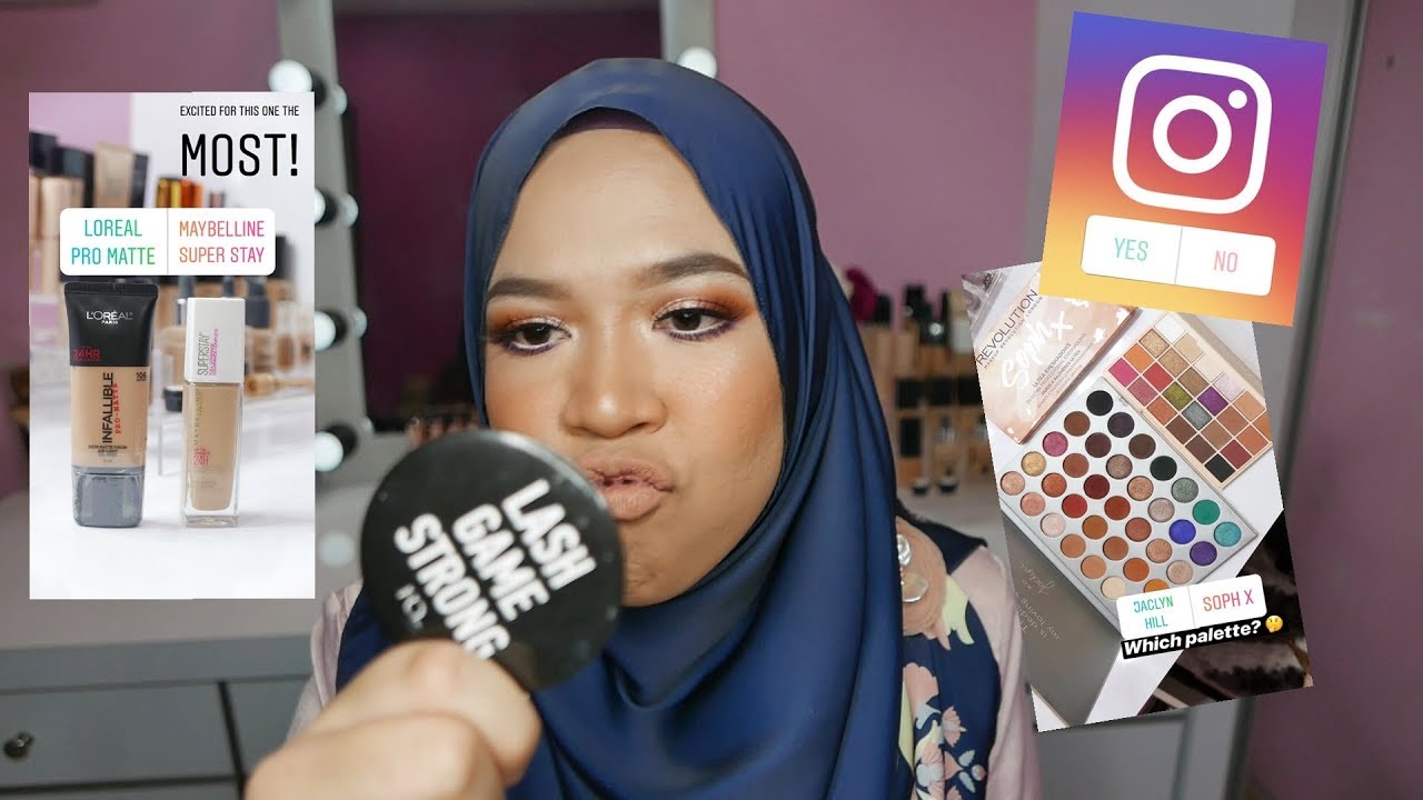 Instagram Followers Pick Up My Makeup for RAYA