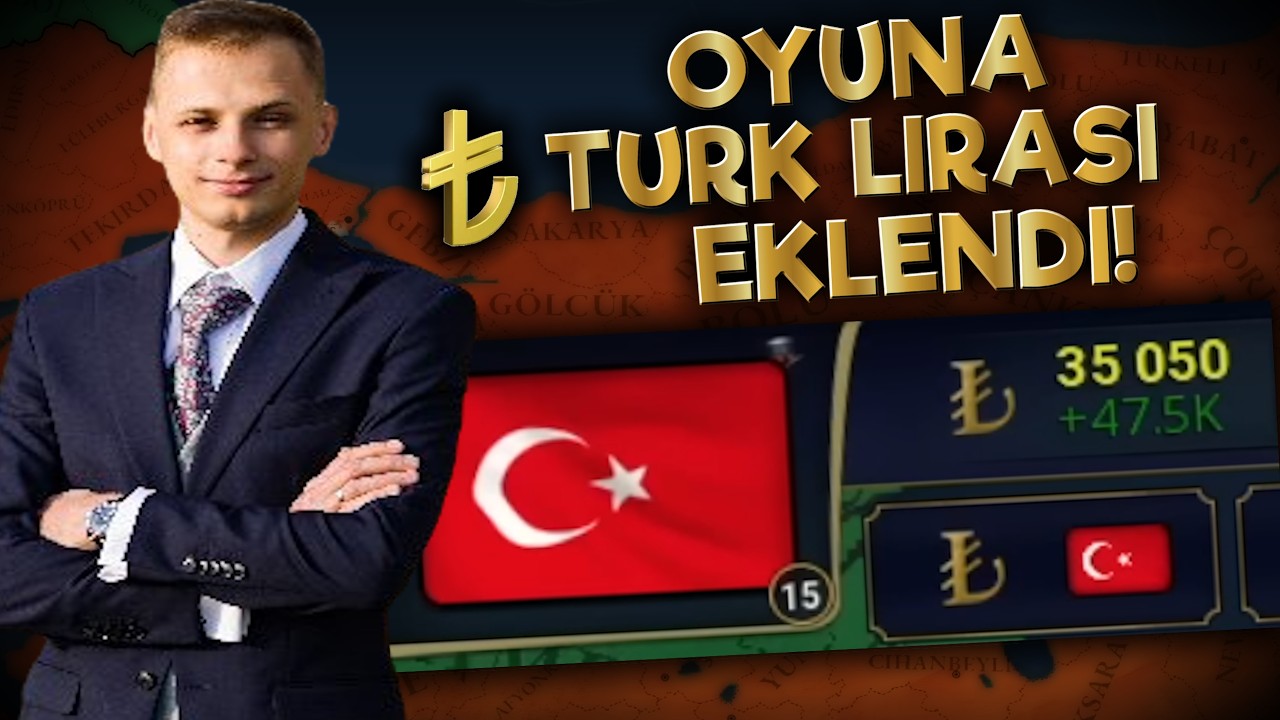 Age of History 2 D.E'ye TÜRK LİRASI EKLENDİ! - OYUNDA TL VAR!