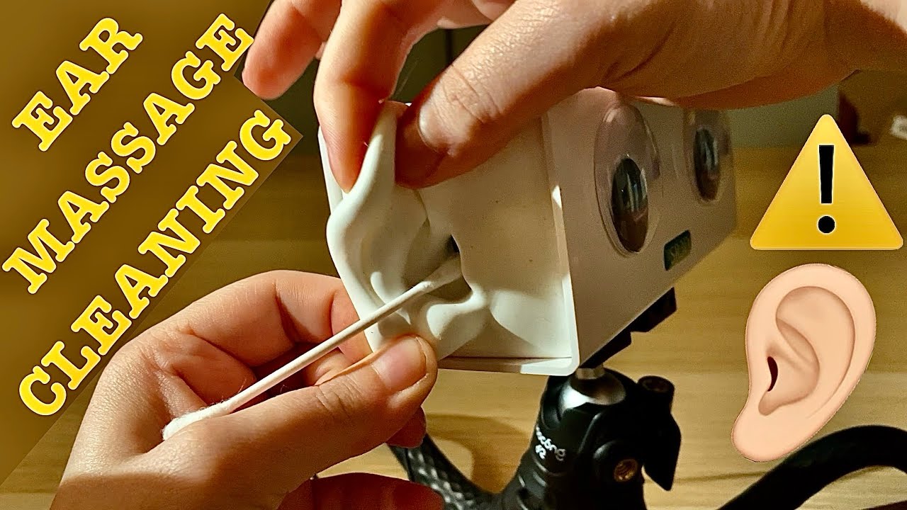 ASMR|⚠️EXTREME AGGRESSIVE DEEP EAR CLEANING/MASSAGE/BRUSHING. TOOLS/HANDS. BINAURAL. No talking