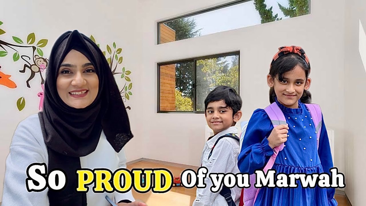 Marwah won her School Maths Competition | Halwa Puri ka Breakfast | Sehrish & Luqman Vlogs!