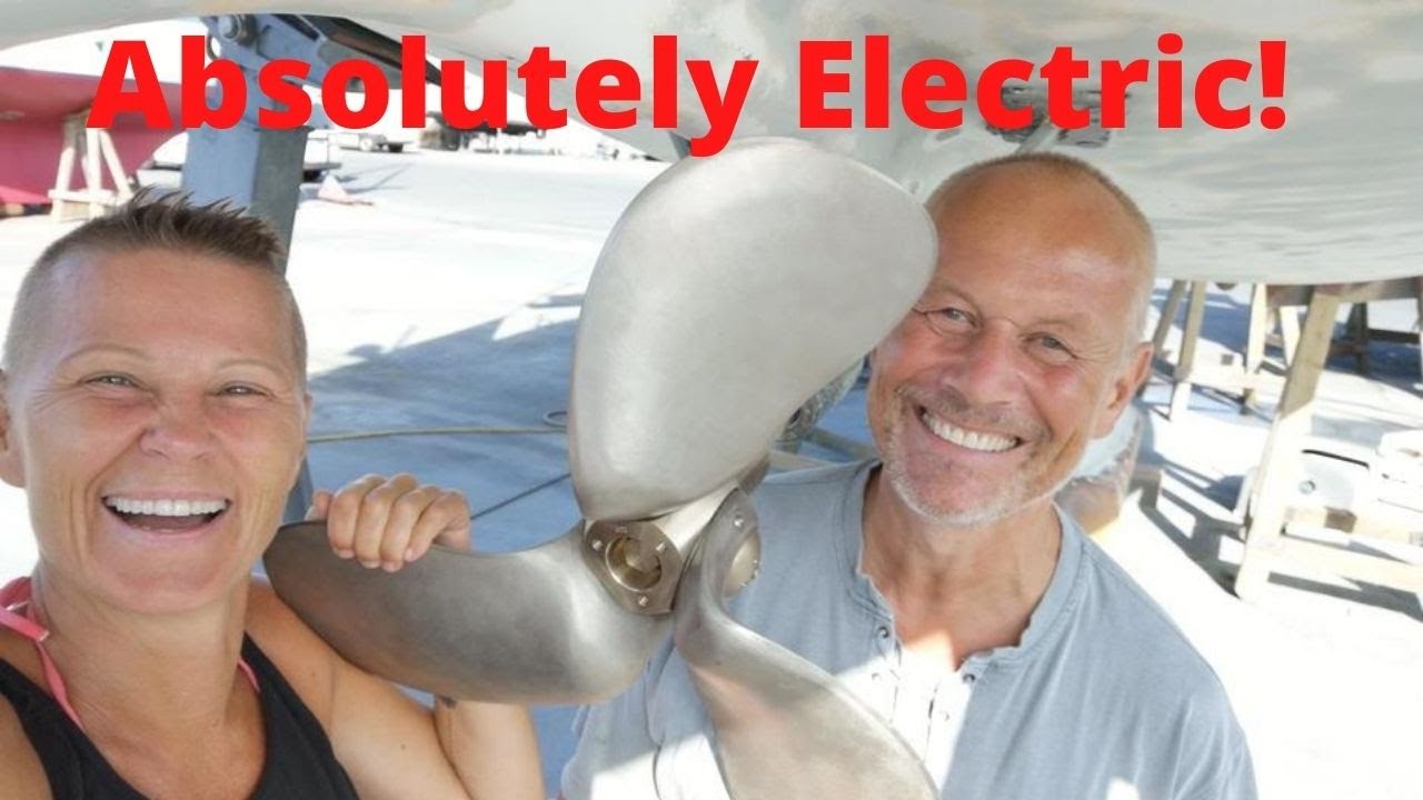 How to convert to an electric sailboat in less than 5 minutes!